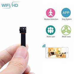 Enklov 720P HD Wifi MINI Camera - Security Camera With Motion Detection P2P Wireless Video Camcorder Home Nanny Pet Baby Cam For Ios Iphone