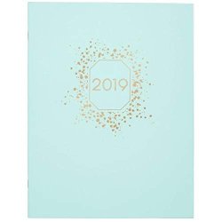 Cambridge 2019 Monthly Planner 8-1 2" X 11" Large Ballet Teal 5127T-091