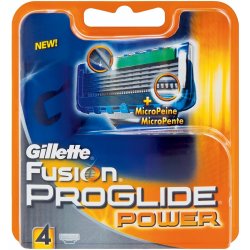 Gillette - Fusionproglide Menspower Bladesrefill CARTRIDGEPK4