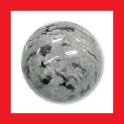 Snowflake Obsidian - Round Cabochon - 0.40cts