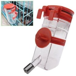 High Quality Hanging Pets Drinking Fountains Capacity: 400ML Red