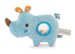 Nici 46582 Activity Cuddly Soft Toy Rhino Manuffi 20CM Blue