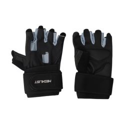 Hyper Gel Fitness Gloves - Black grey