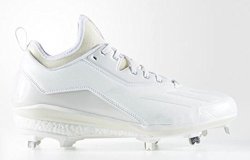 Adidas Boost Icon 2.0 Cleat - Men's Baseball 9 Running White running White metallic Silver