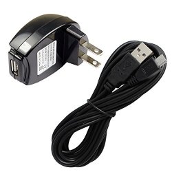 Fenzer Black Home Wall Data Sync 10 Ft Micro USB Charger Cable For Nokia 521 610 710 800 810 820 822 900 920 925 928 1020 1520 Lumia 808 Pureview 1606 2605 Mirage 2705 Shade 3606 6205 6350 6750 Mural