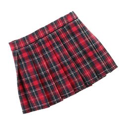 Dovewill Fashion Scottish Style Plaid Pleated MINI Skirt Dress For 1 6 Bjd Sd Luts Dollfie Dolls