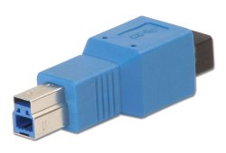 Linkqage USB 3.0 A Female To B Male Adapter