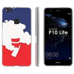 Huawei P10 Lite Tpu Silicone Phone Case Mobiflare Clear Ultraflex Thin Gel Phone Cover - Firefighter For Huawei P10 Lite 5.2" Screen