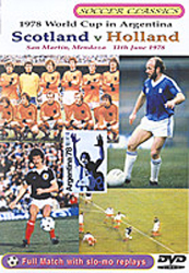 The 1978 World Cup - Scotland Vs Holland - Import Dvd