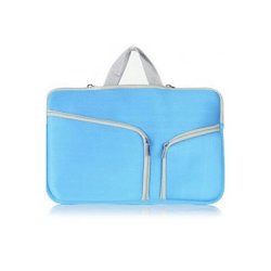 Tangled 11" Macbook Zipper Bag - Blue - 1+