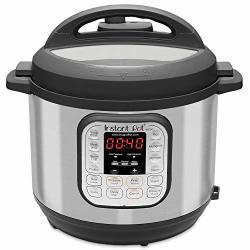 Instant Pot Duo 7-IN-1 Electric Pressure Cooker Slow Cooker Rice Cooker Steamer Saut Yogurt Maker Warmer & Sterilizer Includes App With Over 800 Recipes Stainless Steel 8 Quart