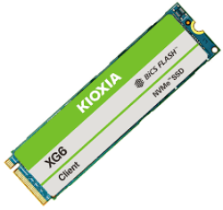 Kioxia 512GB M.2 2280 Pcie 3.1X4 3180 Mbps Rd 2960 Mbps Wr 355K Iops Solid State Drive