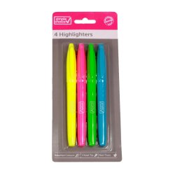 Highlighters Pen 4PK