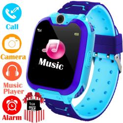 Jesam Kids Smart Watch For Boys Girls - HD Touch Screen Sports Smartwatch Phone With Call Camera Games Recorder Alarm Music Player For Children Teen Student