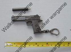 Miniature Gun Military Keychain Ring Ornaments Boutique Gift - Desert Eagle Pistol