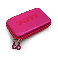 Port Designs Colorado 2.5" EVA Hard Shell Case for Hard Drive in Pink
