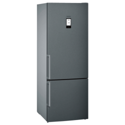 Siemens IQ500 Freestanding Fridge-freezer Black Stainless Steel