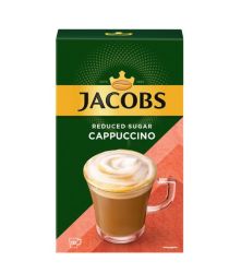Reduced Sugar Cappuccino Instant Coffee Pack Of 10 Sticks