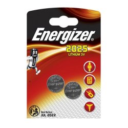 Energizer Battery Energizer Lithium Coin Battery: Cr2025 2 Pack - 2 Pack