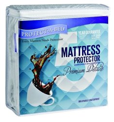 Protect-A-Bed Premium Deluxe Mattress Protector - Single