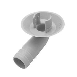 Lbg Products Air Conditioner Drain Hose Elbow Connector For Window Unit Or Mini-split 5 8" Gray