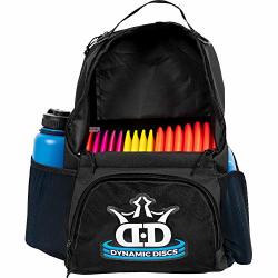 Dynamic Discs Cadet Disc Golf Backpack Black black Frisbee Disc Golf Bag With 17+ Disc Capacity Introductory Disc Golf Backpack Lightweight And Durable ...