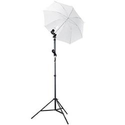 Studiohut KIT2CS Photography Studio Continuous Lighting Umbrella Kit With 30 Watts 5500K Cfl Bulb Black