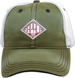 Rapala Green And Gray Cap With Diamond Logo - Officially Licensed