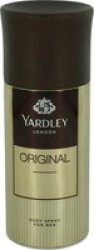 Yardley London Original Deodorant Body Spray 150ML - Parallel Import