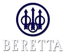 Beretta Window Decal Blue