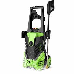 ELECTRIC Homdox Pressure Washer Power Washer 2950 Psi 1.7 Gpm High Pressure Washer 1800W Professional Power Washer Cleaner With 5 Nozzles Green