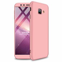 Case For Samsung Galaxy J4 Plus Ultra-thin 3 In 1 Detachable Anti-scratch PC Hard Shockproof Cover For Samsung Galaxy J4+ Rose Gold Galaxy J4 Plus