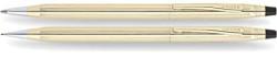 Cross Classic Century 10KT Gold-filled Rolled Gold Ballpoint Pen & 0.7MM Pencil Set