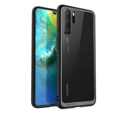 Metal Magnetic Double Sided Tempered Glass Case For Huawei P30