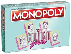 MONOPOLY The Golden Girls Board Game Golden Girls Tv Show Themed Game| Officially Licensed Golden Girls Merchandise Themed Game