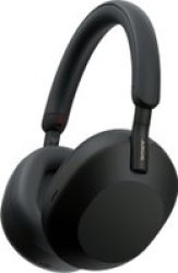 Sony 1000XM5 Bluetooth Over-ear Headphones Black - With Active Noise Cancelling