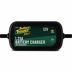Battery Tender Plus Charger And Maintainer: Automatic 12V Powersports Battery Charger And Maintainer For Motorcycle Atvs And More - 12 Volt 1.25 Amp Battery