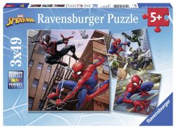 Spiderman 3X49 Piece Puzzle