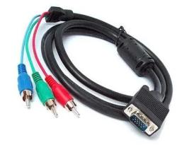MicroWorld Vga To 3RGB 1.5M Cable