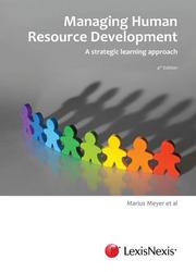 Managing Human Resource Development 4th Edition