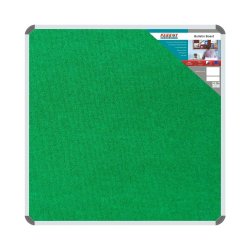 Bulletin Board Ribbed Aluminium Frame 1200X1200MM - Palm