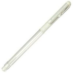 Hybrid Milky Gel Grip 0.8MM Pen - White