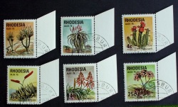 Stamp Rhodesia Aloe 75 1975 Mint Cto