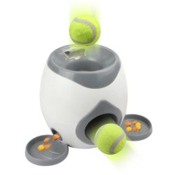 Doggie Treat Dispenser With Tennis Ball 18.5 X 18 X 18CM