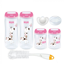 Nuk First Choice Temperature Control Breast Milk Storage Starter Pack - Giraffe