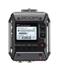 Zoom F1 Field Recorder With Shotgun MICROPHONE-2-CHANNEL Field Audio Recorder SGH-6 Shotgun Microphone 1.25 Inch Monochrome Lcd Display One-touch Button Controls 24-BIT 96 Khz Audio