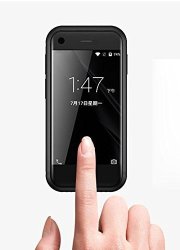 Sudroid Soyes Super MINI 2.5 Inch Android Smart Phone Quad Core 1G+8G 5.0MP Dual Sim High Definition MINI Phones Unlocked Black