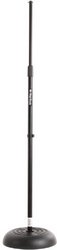 On Stage Ms7201b Round Base Microphone Stand Black