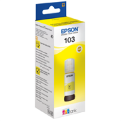 Epson 103 Ecotank Yellow Ink Bottle 65ML