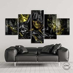 Xiaoagiao 5 Canvas Prints 5 Piece Death Stranding Higgs Skull Mask HD Poster Canvas Painting Bedroom Living Room Decoration Paintings On Canvas